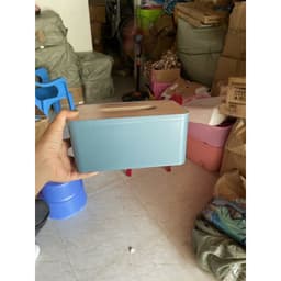 Hộp Đựng Khăn Giấy Nắp Gỗ Sang Trọng 5