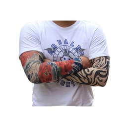 ✔️ [1 Cặp] 2 Ống Găng Tay Hình Xăm Tattoo, Ống Tay Giả Xăm Màu Ngẫu Nhiên 2