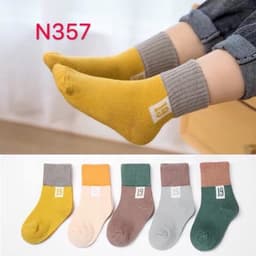 #Sét 10 Đôi Tất Trẻ em Cổ Cao Hình số 19 - 20 Cho bé yêu Kèm Video 4