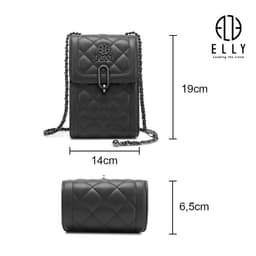 [Tặng hộp 20.10]  Túi xách nữ cao cấp da thật ELLY – ET118 6