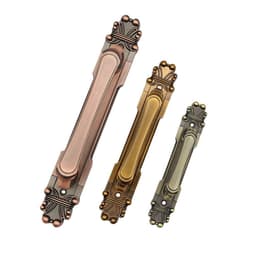 Tay nắm cửa FULEWOTO Phong cách Châu Âu Cửa đối diện gỗ kéo cửa 7