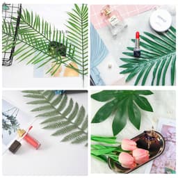 Lá cây chụp ảnh sản phẩm ( lá hoa nhựa giả trang trí decor ) 8