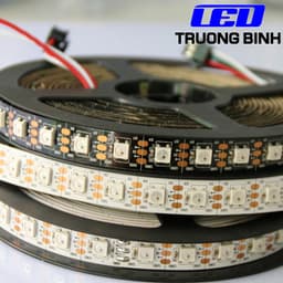 LED DÁN FULL MÀU ARGB NEOPIXEL WS2812B 5V 74LED/MÉT CUỘN 1 MÉT 5