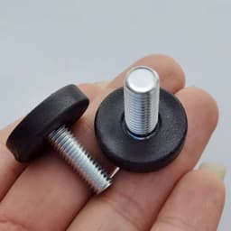 Tăng chân nhựa, đế nhựa tăng chỉnh chiều cao bàn, ghế, tủ, ren vặn 8mm loại tốt. 4