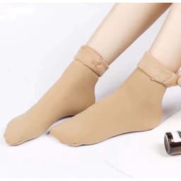 SET 2 ĐÔI Tất vớ nữ lót lông cổ cao cực ấm giữ nhiệt mùa đông 3