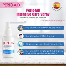  Viêm Nướu Chai xịt Perio-Aid Intensive Care 50ml ngăn ngừa mảng bám, nha chu, viêm nướu chân răng ... 2
