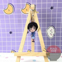 (mua 1 tặng 1) Móc khóa mica CONAN THÁM TỬ LỪNG DANH ver ĐỘI SĨ QUAN CẢNH SÁT hình in 2 mặt 3