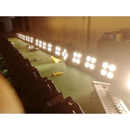 Đèn PAR COB NIKA 4x100W 4 mắt LED sân khấu điều khiển DMX và remote từ xa cho tiệc cưới, sự kiện 11