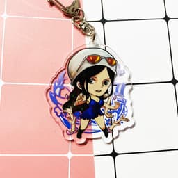 (Mua 1 tặng 1) Móc khóa One Piece Đảo Hải Tặc ver Sunny quà tặng Mica trong acrylic in hình anime chibi 3