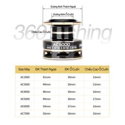 Máy Câu Cá Máy Đứng Duekio AC Full Kim Loại Máy Câu Lure Chất Lượng 5