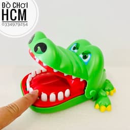 [CỠ LỚN] Đồ chơi khám răng cá sấu cắn tay vui nhộn dành cho bé giải trí giúp phát triển khả năng phản xạ cho bé 1