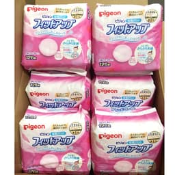(Gói Tiết Kiệm) Miếng lót thấm sữa Pigeon 126 miếng Tặng Thêm 10 Miếng Hàng Nội Địa Nhật 5
