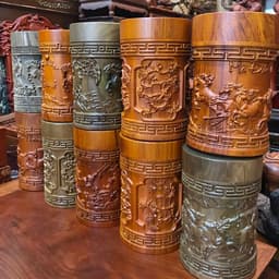 Hộp đựng trà ( chè) gỗ hương liền khối 1