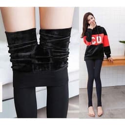 Quần Tất Lót Lông Túi Tím Siêu Ấm Giá Đẹp  { N206 } 5