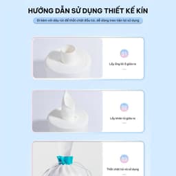 Khăn mặt khô Gumi, khăn lau đa năng dùng một lần lau khô, lau ướt 5