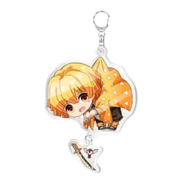 (Mua 1 tặng 1) Móc Khóa Trong Acrylic Nhân Vật Demon Slayer: Kimetsu No Yaiba Thanh Gươm Diệt Quỷ Anime Chibi 5