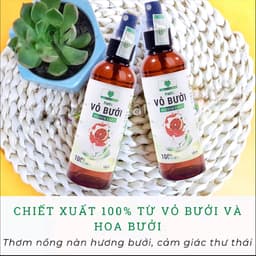 NƯỚC XỊT VỎ BƯỞI NGUYÊN CHẤT MẸ KEN 1