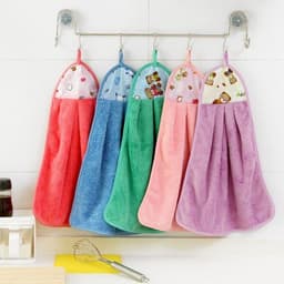 Combo Từ 1 - 10 Cái Khăn lau tay nhà bếp loại lông mềm kích thước 32x21cm _LMA 3