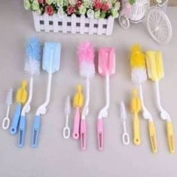 BỘ CỌ RỬA BÌNH,CỐC SỮA 4 CHI TIẾT THIẾT KẾ HÌNH DÁNG KHÁC NHAU 1
