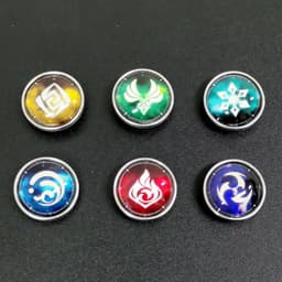 Vòng Tay Vision Nguyên Tố Genshin Impact anime chibi xinh xắn độc đáo 3