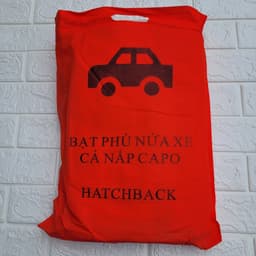 Bạt trùm nửa xe ô tô tráng bạc cách nhiệt cao cấp trùm kín capo, có phản quang, chống nóng, chống xước, cho các dòng xe 6