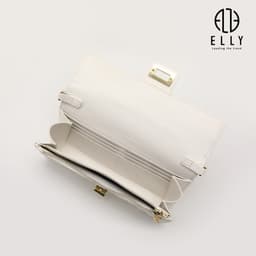 [Tặng hộp 20.10]  Túi Clutch nữ cao cấp da thật ELLY – EC61 7