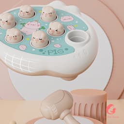 Đồ chơi đập chuột cho bé luyện khả năng phản xạ, phát triển giác quan giai đoạn 1-5 tuổi (2 búa) 9
