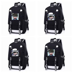 Balo nam nữ in hình  CONAN KAITO KID Thám tử lừng danh chibi anime cặp sách đi học 1