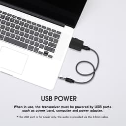 USB Thu Phát Âm Thanh 2 trong 1 Bluetooth 5.0 chuyển đổi AUX sang tín hiệu Bluetooth 8