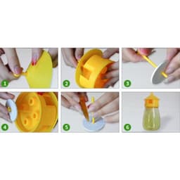 bẫy ruồi vàng kèm tuýp thuốc bẫy 6
