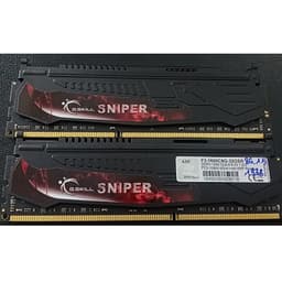 RAM TẢN NHIỆT 8GB DDR3 BUS XMP 1600 ram bộ hiệu G SKILL SNIPER, hàng tháo máy chính hãng bảo hành 6 tháng 2