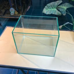 Bể Cá Mini Kích Thước 20x15x15cm Dùng Nuôi Cá Betta Dán Dấu Keo Mài Vi Tính | RF Aquarium 6