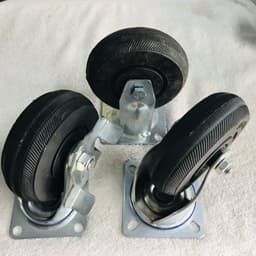 BÁNH XE CAO SU ĐÚC CHỊU TRỌNG TẢI NẶNG - ĐƯỜNG KÍNH 100 VÀ 125 1