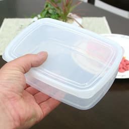 Hộp đựng thực phẩm 1.3L nắp dẻo Nakaya chịu được Nhiệt 2