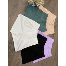 Quần Short Nữ Gập Gấu 3