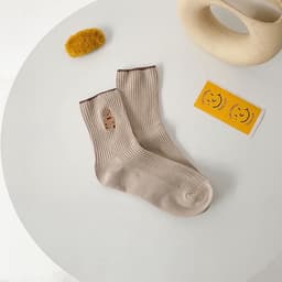 T02 Sét 5 Đôi Tất Gấu Tất Gấu Cổ Cao Siêu Đẹp Sang Chảnh Và Thời Trang Phong Cách Hàn Quốc. 6