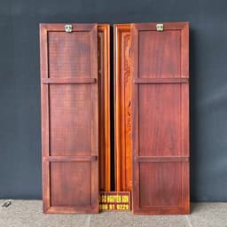 Bộ Tranh Tứ Bình Gỗ Hương Sơn Pu cao cấp 9