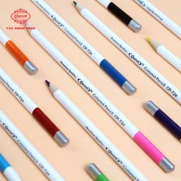Bút chì màu Queen 12/24 Màu - CPT12/24 (Chì màu gốc dầu, tô chồng lớp tốt) 9