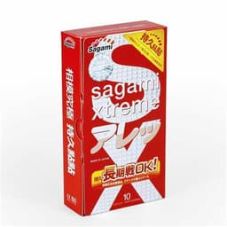 Bao Cao Su Sagami Xtreme Feel Long, Thiết kế siêu mỏng, gân gai nhỏ, truyền nhiệt nhanh, Hộp 10 cái 3