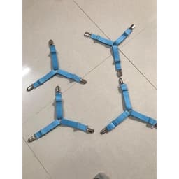BỘ 4 KẸP CHUN CỐ ĐỊNH GA GIƯỜNG CHỐNG XÊ DỊCH ĐIỀU CHỈNH ĐƯỢC - Kẹp giữ góc nệm, dây thun co giãn, lắp đặt dễ dàng 8