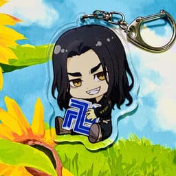 (mua 1 tặng 1) ( Mica ) Móc khóa in hình TOKYO REVENGERS Kịch Trường Của Takemichi ver ÔM 
anime chibi dễ thương 3