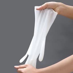 Găng tay rửa chén bát làm bếp JYoohome Bao tay cao su chống ăn mòn bảo vệ tay làm vườn, rửa bát 4