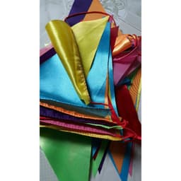 12m cờ tam giác,  cờ đuôi nheo vải satanh (KHO HUONG VUONG ) 5