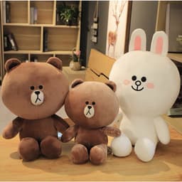 Gấu Bông Gấu Nâu Brown Cao Cấp, Mềm Mịn Không Xù Lông - Hàng Cao Cấp nhà MIU GẤU XINH 3