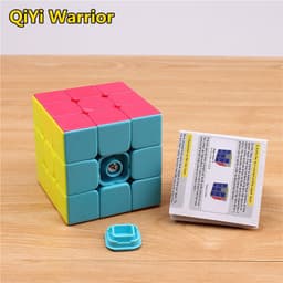 Rubik 3 Tầng QiYi Stickerless - Rubic 3x3 Warrior S 6