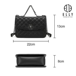 [Tặng hộp 20.10]  Túi xách nữ cao cấp da thật ELLY – ET131 8