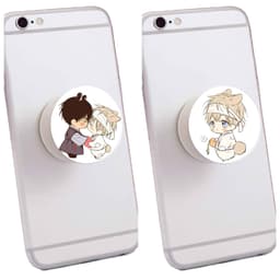 Popsocket - Giá đỡ điện thoại NO LOVE ZONE anime chibi 1