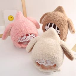 Mũ Lông Cừu Tai Thỏ Trùm Đầu Cho Bé Trai, Bé Gái 1-4Y Siêu Xinh, Chất Len Mềm Mịn Giữ Ấm Tốt 8