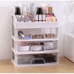 Kệ Đựng Mỹ Phẩm Đồ Trang Điểm Trang Sức 4 Tầng Ngăn Kéo Tiện Dụng 4