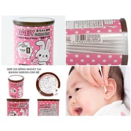 Set 250 bông ngoáy tai kháng khuẩn cao cấp cho bé - hàng nhập khẩu Nhật 3
